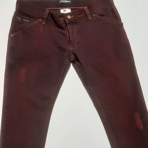 NWOT Distressed Dolce & Gabbana Jeans